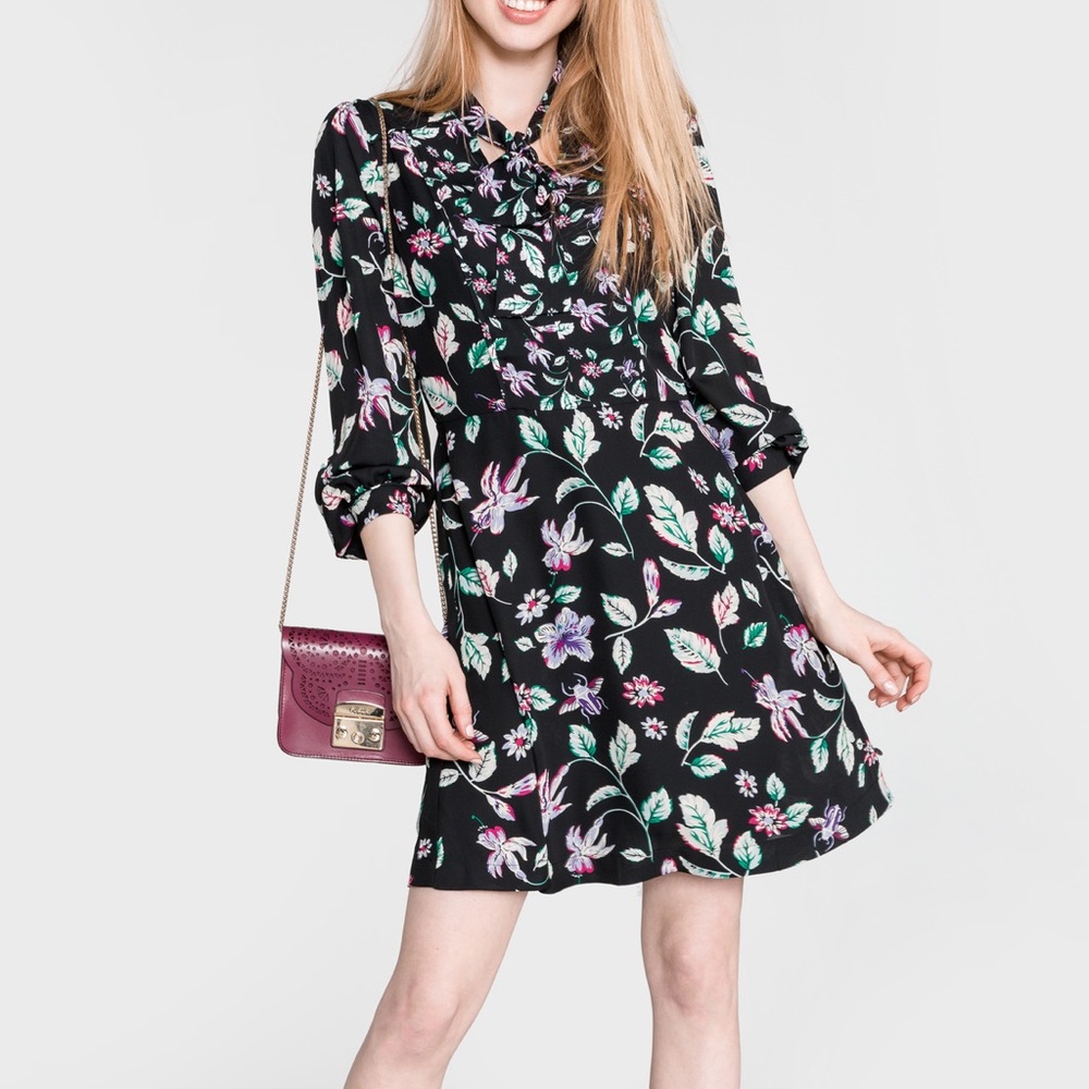 PEPE JEANS CINDA FLOWER PRINT DRESS! NWOT!